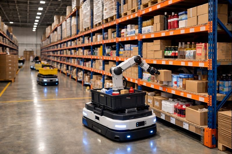 Warehouse AMR Fleet